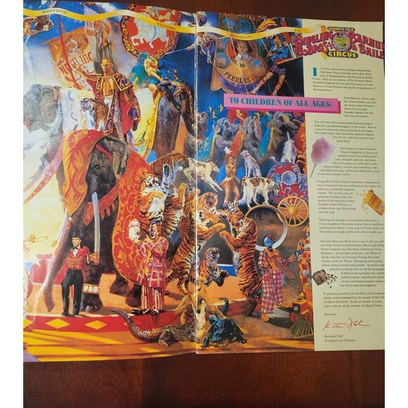 Ringling Bros Barnum and Bailey Souvenir Program and Magazine 121st Edition 1991 - Picture 2 of 9